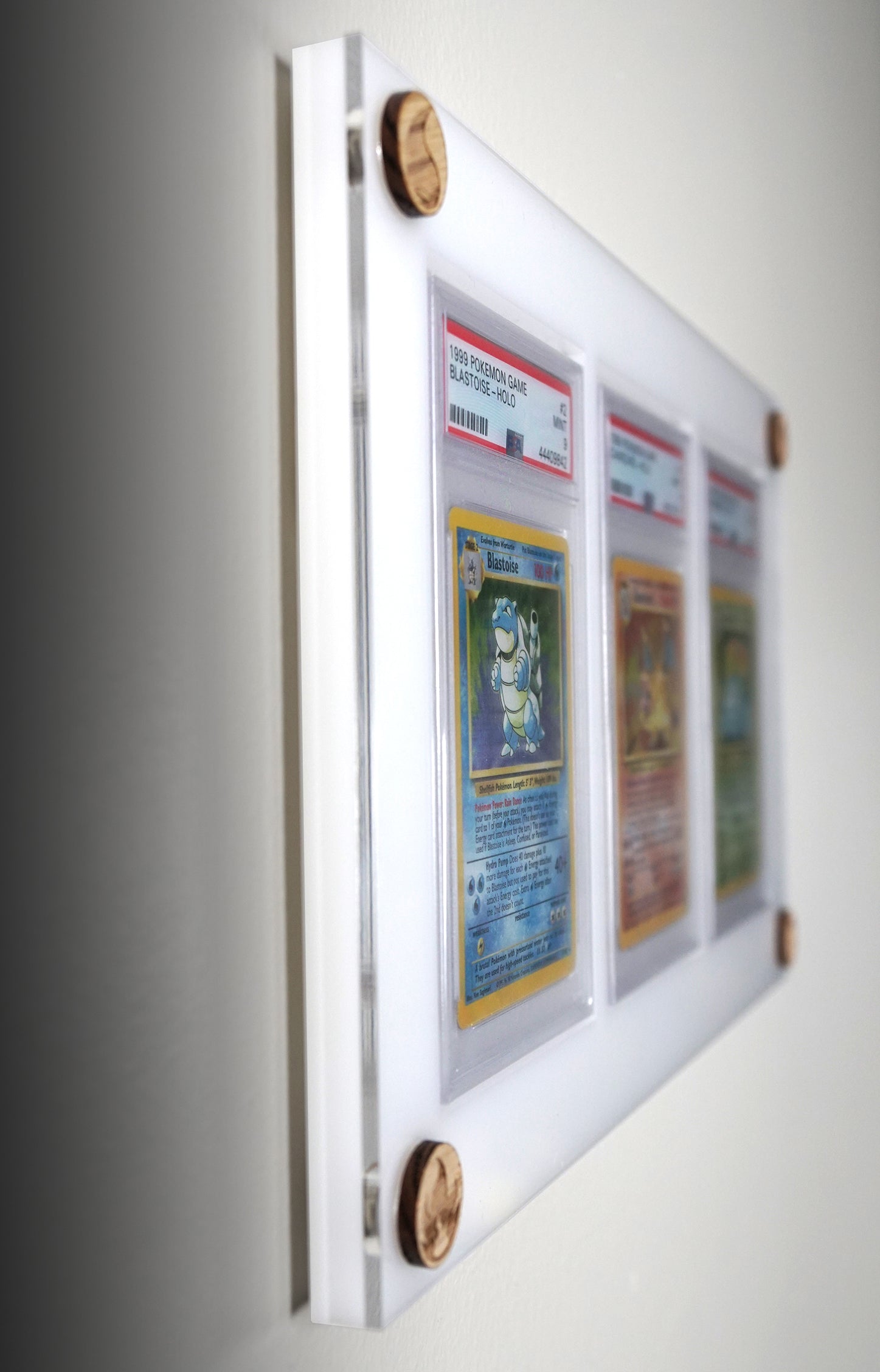 pokemon card wall 50 Graded PSA